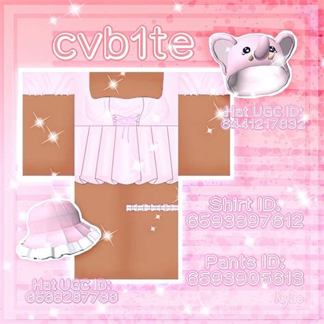 Detailed Kawaii Roblox Outfits With Matching Hats In Bloxburg