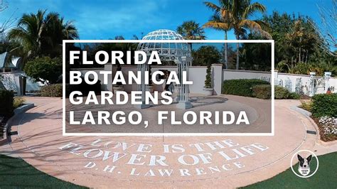 The Florida Botanical Gardens Largo Florida Youtube