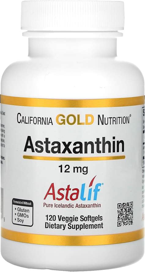 Astaxanthin Antioxidant Carotenoid Astalif Pure Icelandic