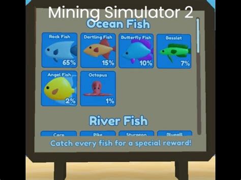 What Is The Special Reward After Catching Every Fish Roblox Mining