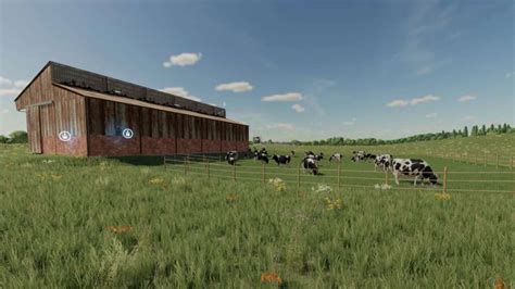 Cow Stall V1 0 FS22 Mod Farming Simulator 22 Mod