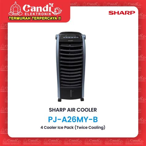 Sharp Air Cooler Pj A26my B 6liter 4 Cooler Ice Pack Lazada Indonesia