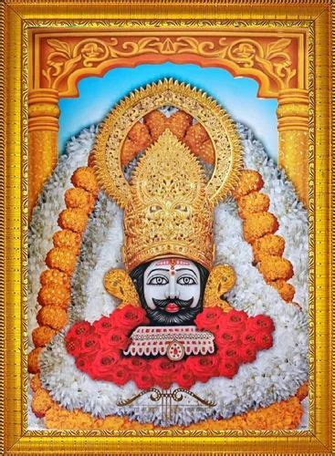 Glosse Mdf With Frame SHRI KHATU SHYAM JI PAINTING, Size: 11x14 at Rs ...