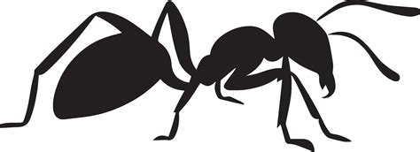 Ant vector silhouette illustration black color 27476162 Vector Art at Vecteezy