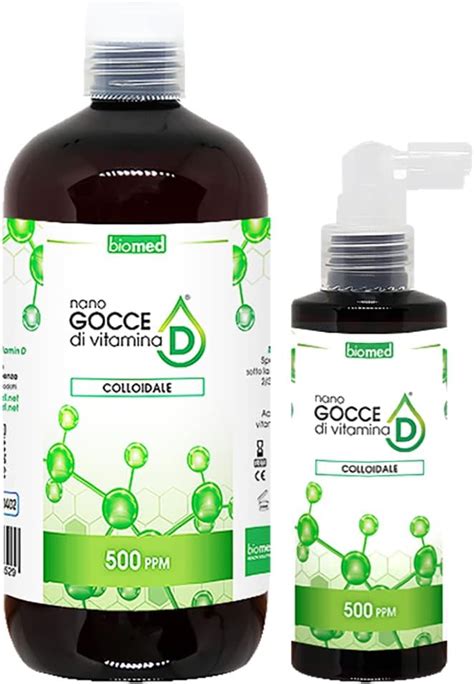 Biomed Nano Gocce Di Vitamina D Colloidale Formato Convenienza