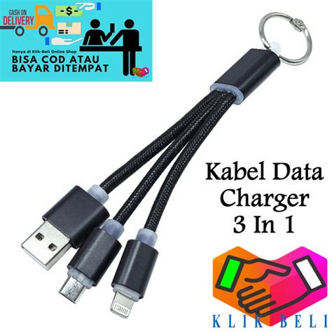 Klik Beli Kabel Data Charger In Usb Micro Lightning Cable Kabel