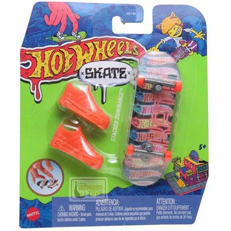 Hot Wheels Skate De Dedo Tenis Mattel HGT46 Skate De Dedo