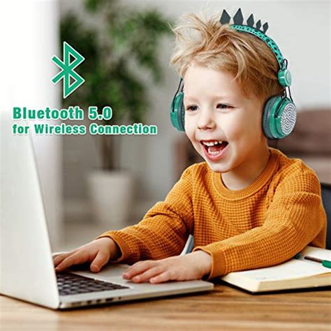 Kids Headphones Boys Wireless Bluetooth Headset Wmic Over On Ear For