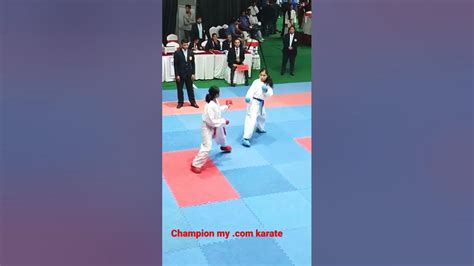 Girls Karate Championship Unlimited Kick Attack Taekwondo Tatami