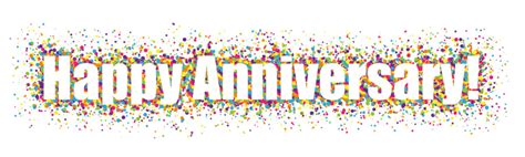 Happy Anniversary Banner Clip Art