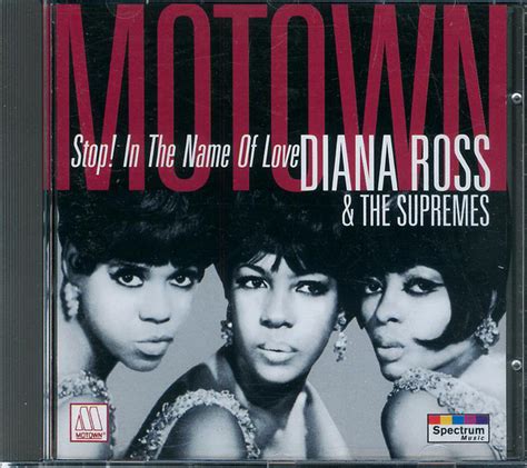 Diana Ross And The Supremes Stop In The Name Of Love 1993 Cd Discogs