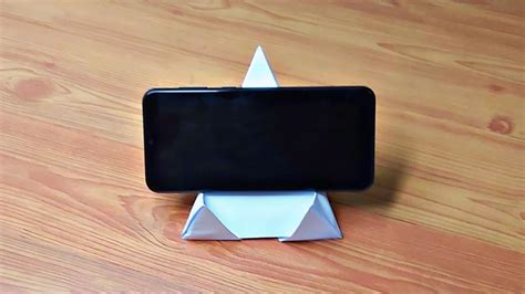 Diy Cellphone Stand Made A Piece Of PaperPaano Gumawa Ng Cellphone