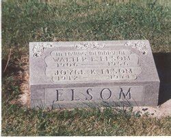 Joyce K McCord Elsom 1912 1971 Mémorial Find a Grave