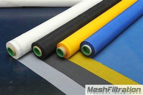 Low Elongation High Tension Polyester Mesh Screen For Printing SGMF