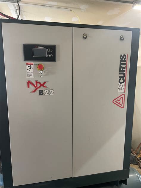 30 HP FS Curtis NxB 22 Rotary Screw Air Compressor 120 Gallon Tank