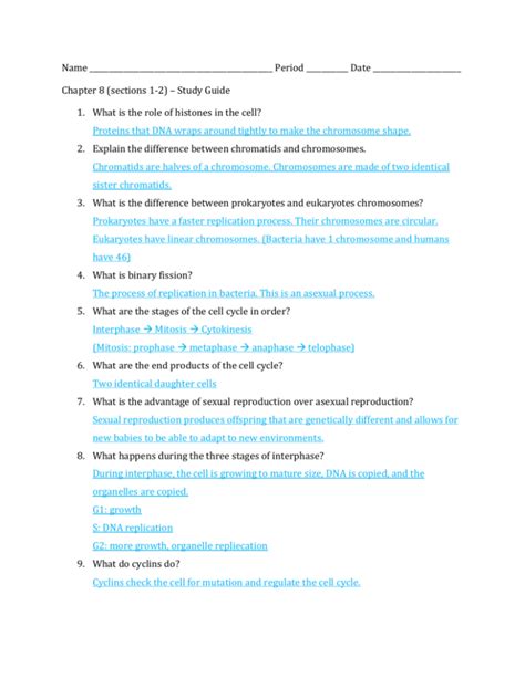 Name Period Date Chapter 8 Sections 1