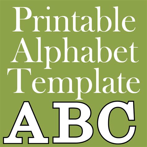 Printable Letter A Templates Templates Example Templates Example