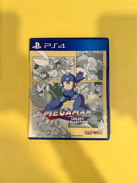 Megaman Legacy Collection PS4 Game Video Gaming Video Games