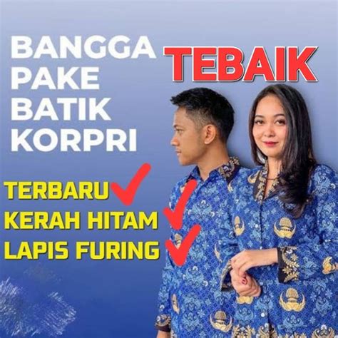 Jual Baju Korpri Kerah Hitam Furing Kemeja Korpri Terbaru 2022 Baju