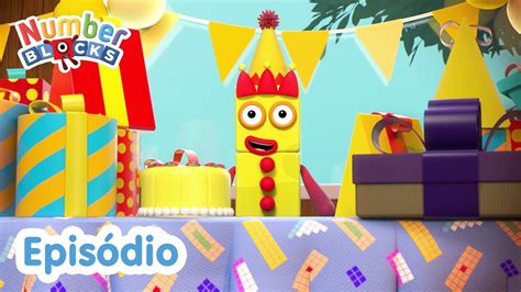 Numberblocks em Português Brasil Desenhos Animados Três é Demais