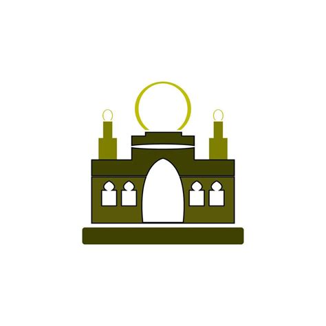 mosque drawing icon vector illustration design 8030548 Vector Art at ...