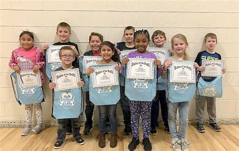 Fulton County Elementary Students Of The Month