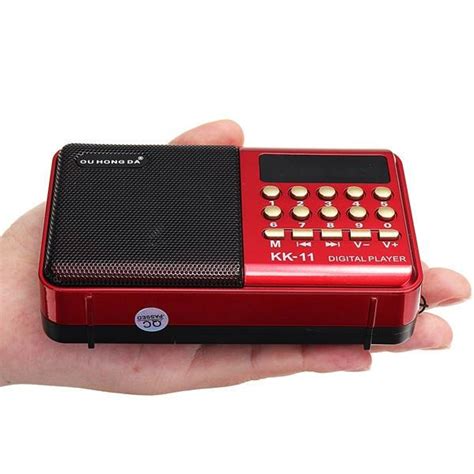 Buy K11 FM Rechargeable Mini Portable Radio Handheld Digital FM USB TF