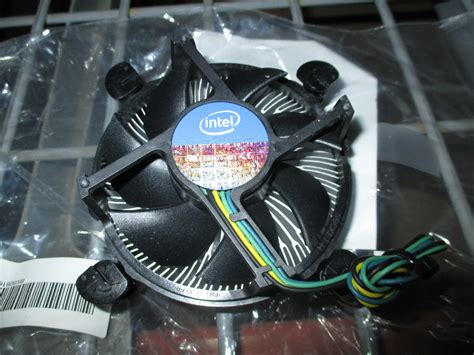 Intel E97379 001 Fan W Heatsink Socket 1156 Aluminum Cooler 4 Pin EBay