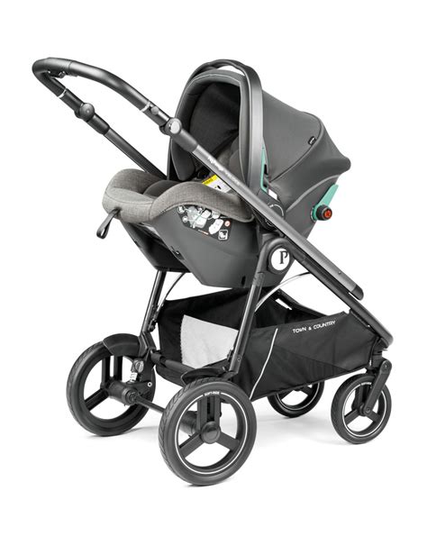 Peg Perego Trio Veloce Tc Slk Con Culla Grande City Grey Bimbostore