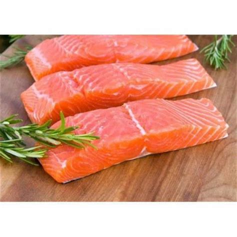 Red Salmon Fish Fillet At ₹ 220kilogram Salmon Fillet In Krishna