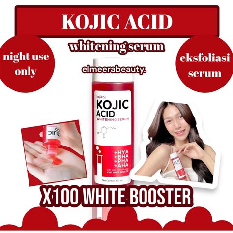 Jual Aboutmee Kojic Acid Body Serum 100ml Kojic Acid Brightening Body Serum Shopee Indonesia