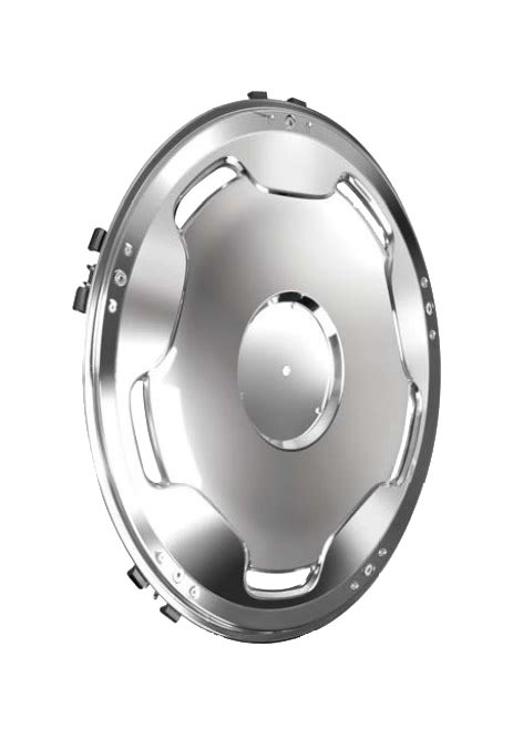 Simulator Model Metal Stainless Wheel Cover Rear X