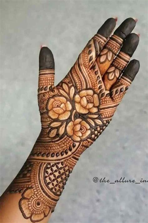 Front Hand Mehndi Designs Simple Easy And Beautiful