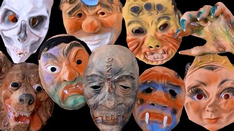 Bayshore Rubber Halloween Masks Raymond Castiles Basement Of Horror