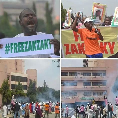 Members Of Shiite Protest In Abuja On Tuesday Demanding For The