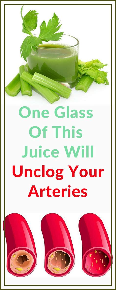 One Glass Of This Juice Will Unclog Your Arteries Time To Live