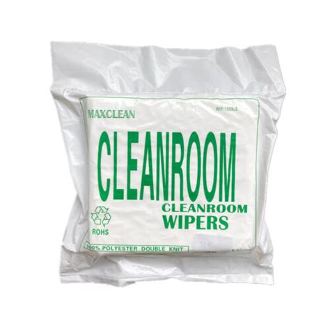 6×6 Cleanroom Wipers Class 100 Laser Sealed Lint Free Polyester Cloth