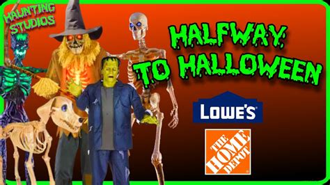 HALFWAY TO HALLOWEEN RELEASES FROM HOME DEPOT AND LOWES ARE HERE