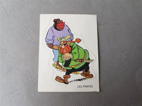 AUTOCOLLANT STICKER La Vache Qui Rit BD ASTERIX Les Pirates