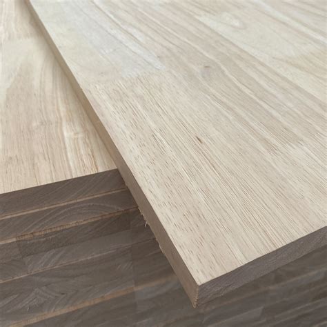 Ssr Vina Rubber Wood Hevea Wood Hevea Rubberwood Finger Joint Board For Butcher Block