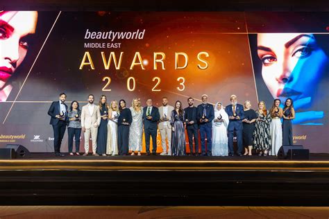 Winners Revealed For Beautyworld Middle East Awards