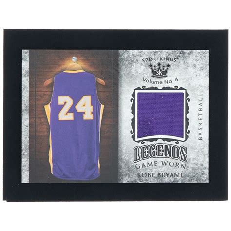 Kobe Bryant Sport Kings Volume Legends Memorabilia Lsm