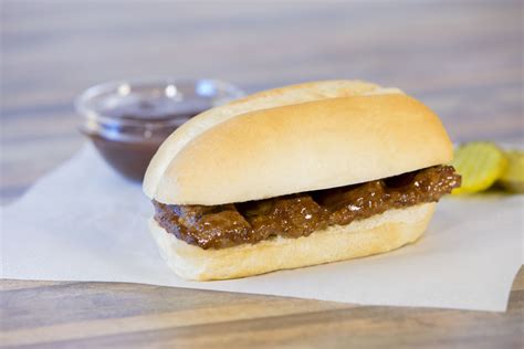 Flam Broiled Barbeque Rib Sandwich | Grand Prairie Foods