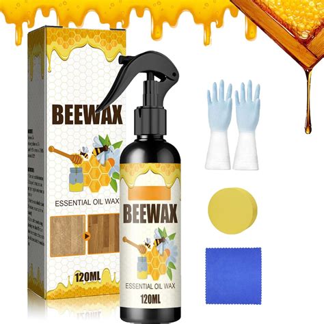 Amazon Dashenran Natural Micro Molecularized Beeswax Spray Wood