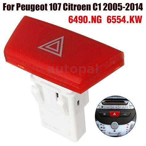 Hazard Warning Switch Hazard Light Control Warning Switch 6490 NG