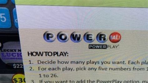 Powerball Jackpot How Much Next Drawing And Past Winning Numbers