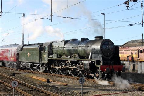 Scots Guardsman Steam Train At Carnforth Editorial Photo Image 29109796