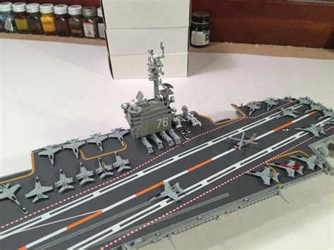 1/720 USS Ronald Reagan - aircraft carrier - iModeler