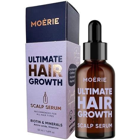 Moerie Hair Growth Serum 50ml Zum Haarwachstum Beschleunigen And Gegen