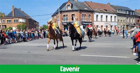 La Procession historique des festivités de la Pentecôte à Soignies en